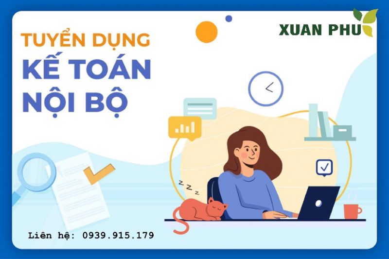 Tuyển dụng Kế toán nội bộ